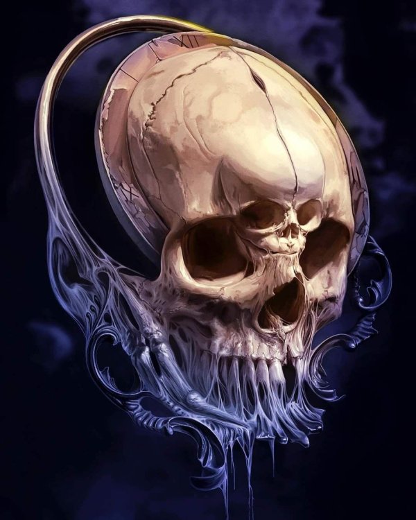 череп франкенштейн