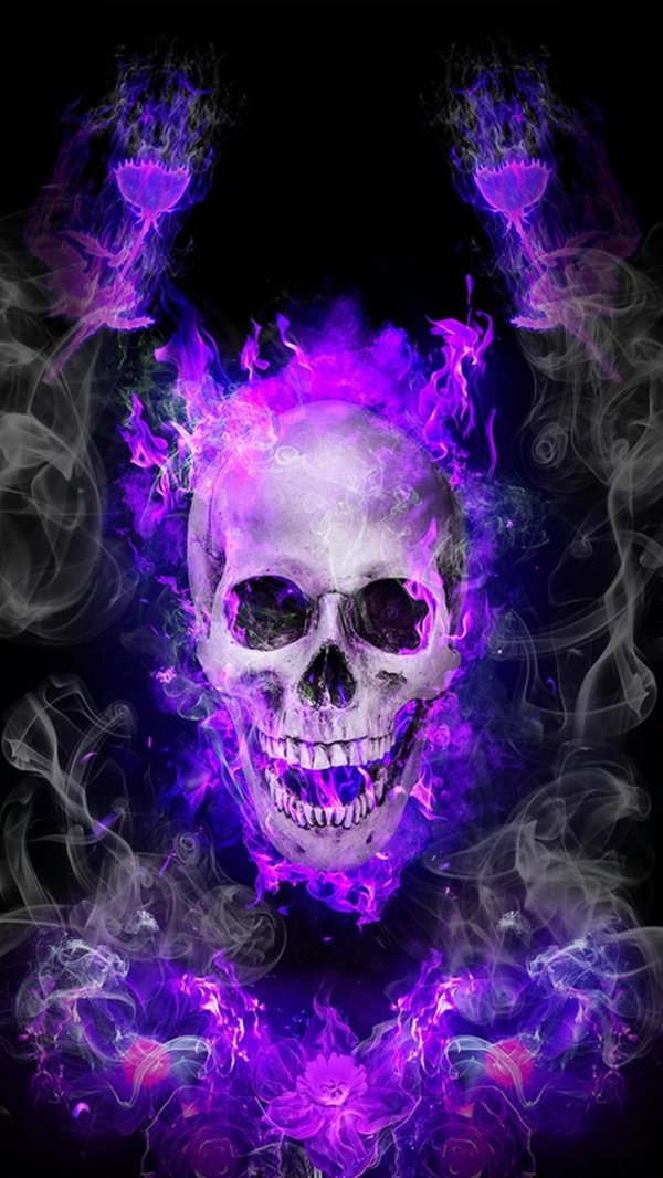 черепа в огне