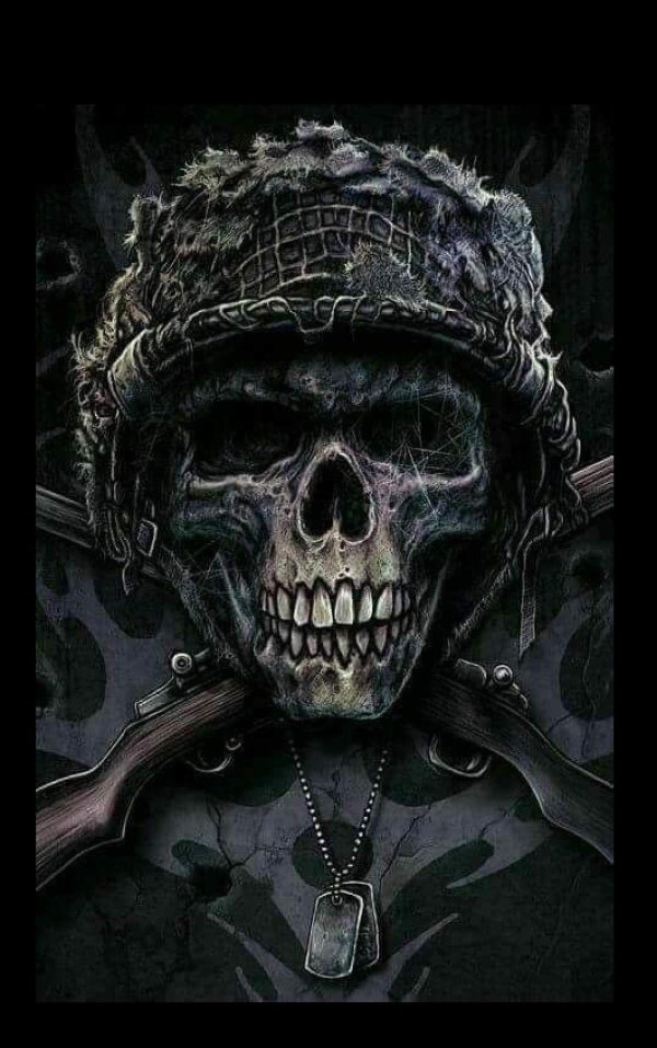 череп военный