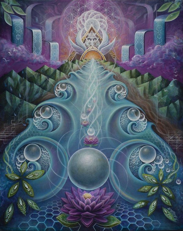 фрактал лотос