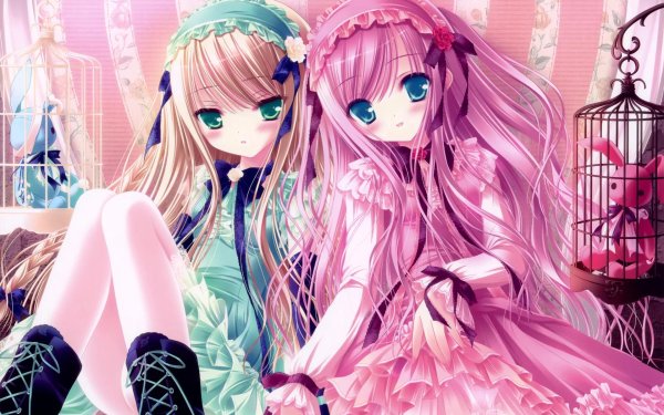 аниме девушек