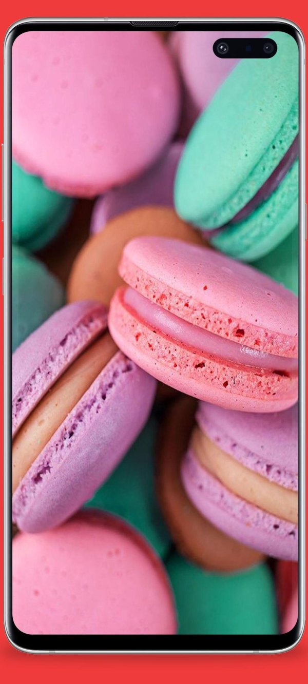 обои макаруны