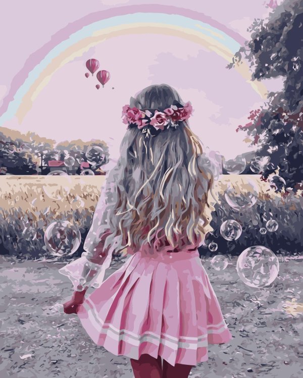 красива девушка