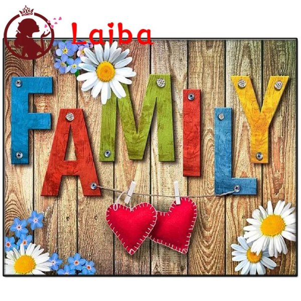 алмазная мозаика семья