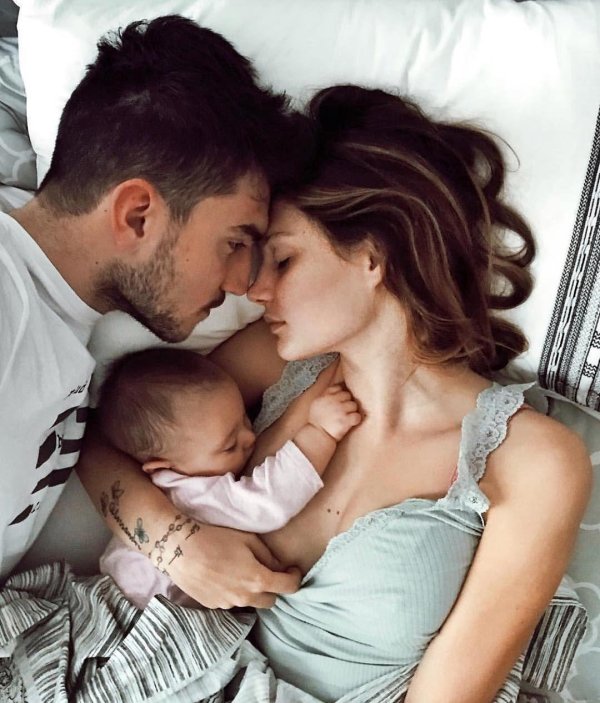 пара с детьми