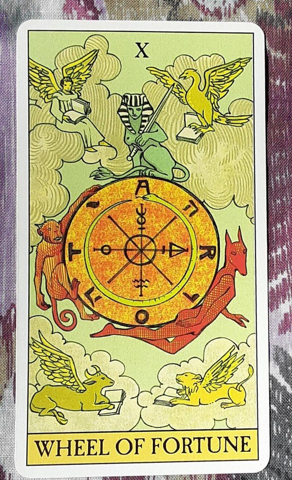 колесо фортуны карта