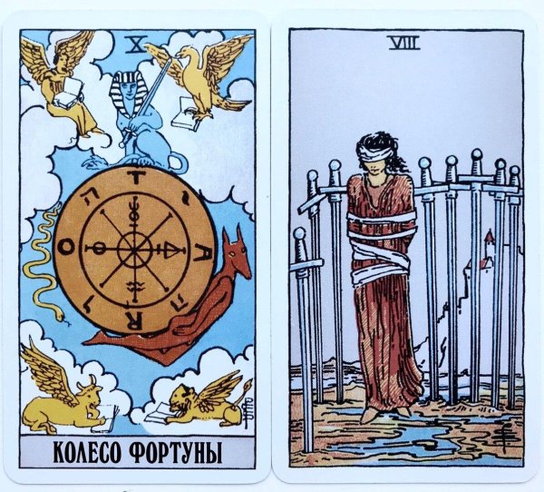 колесо фортуны райдер уэйт