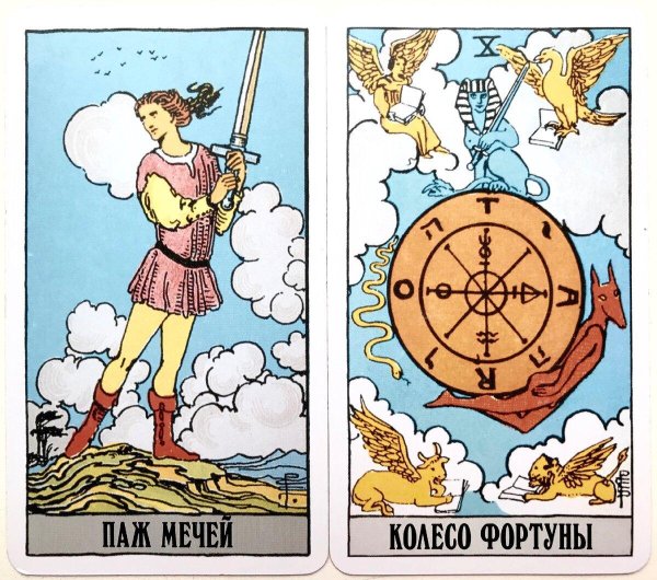 колесо фортуны райдер уэйт