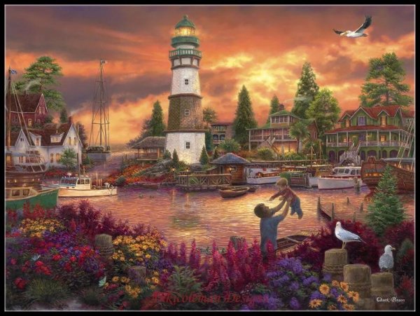 маяк картина