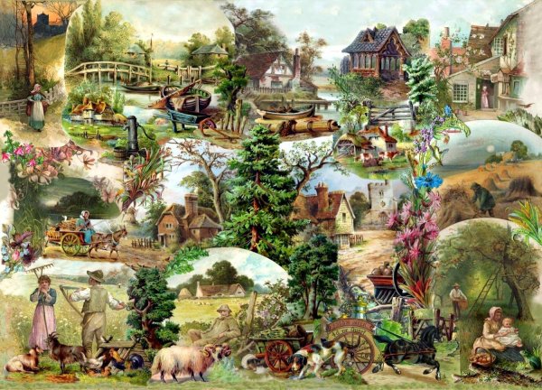 картины с большим количеством деталей