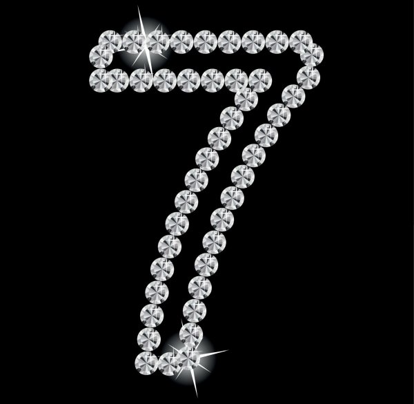 буквы из бриллиантов