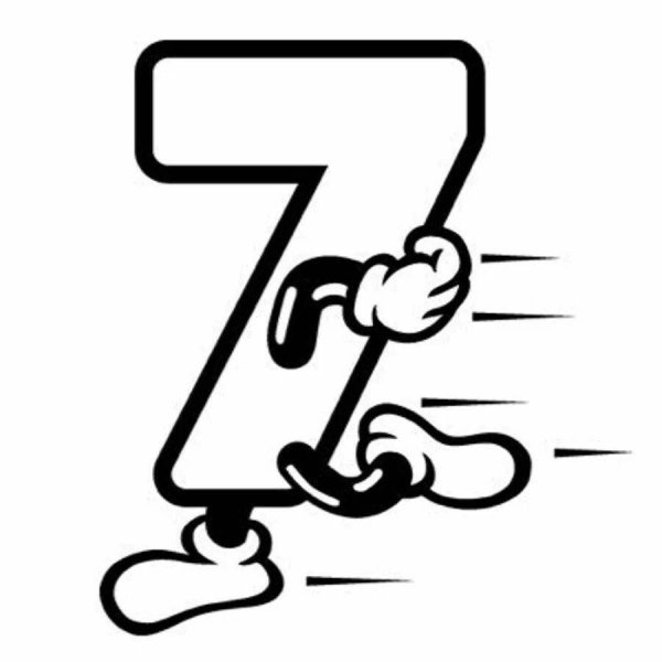 раскраска цифр