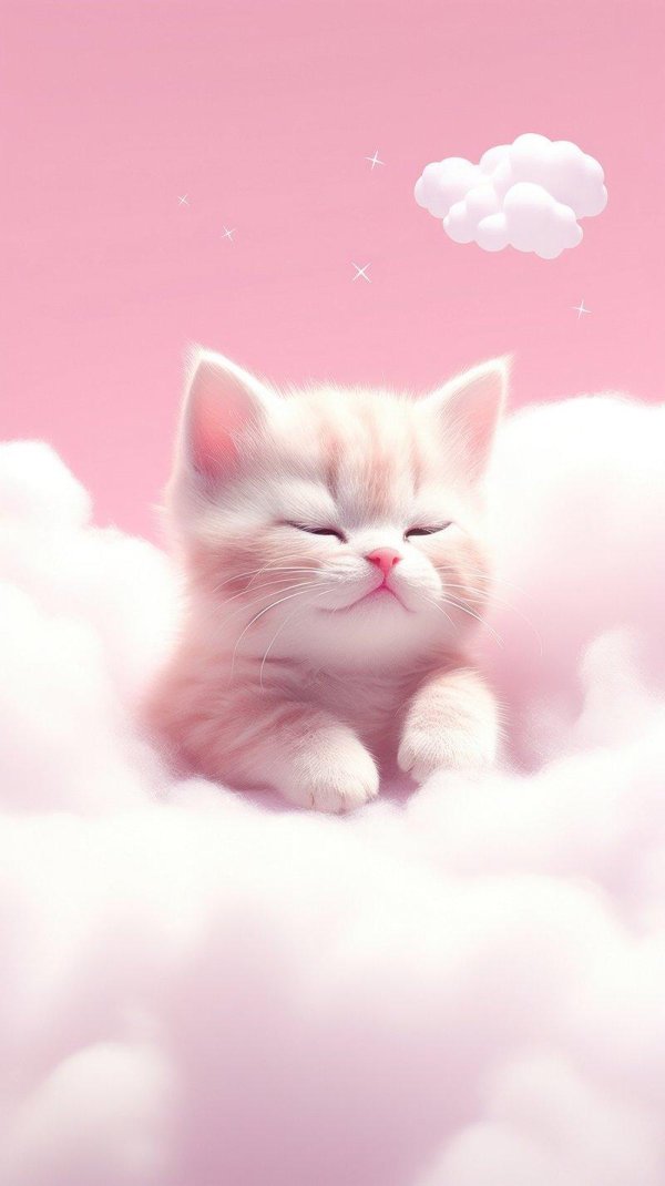 розовые котики