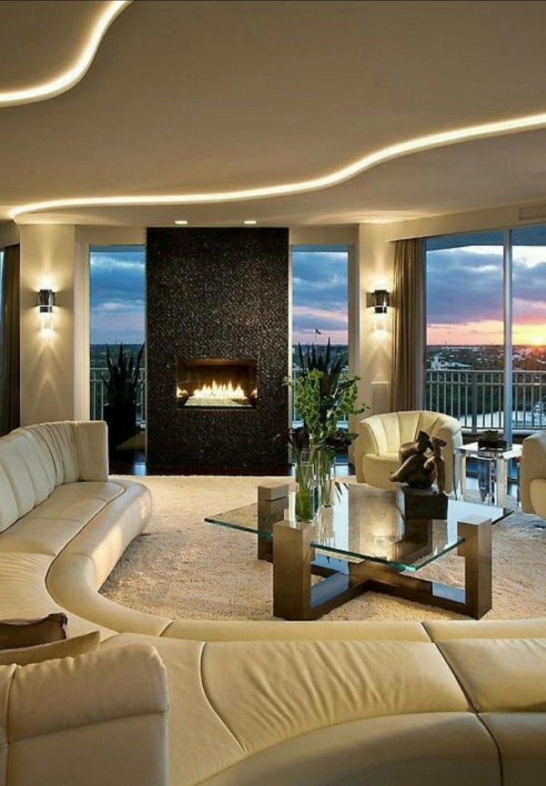 красивая гостиная