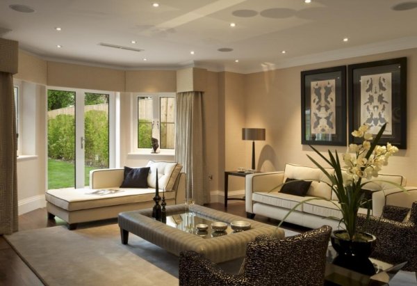 оформление гостиной