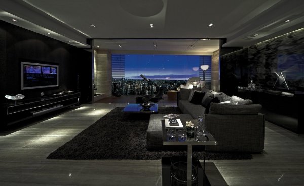 шикарные гостиные