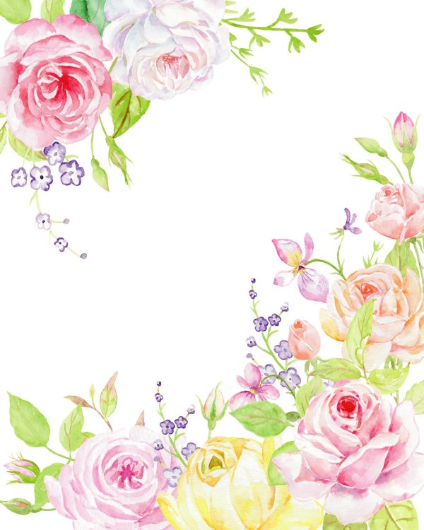 цветочные фоны