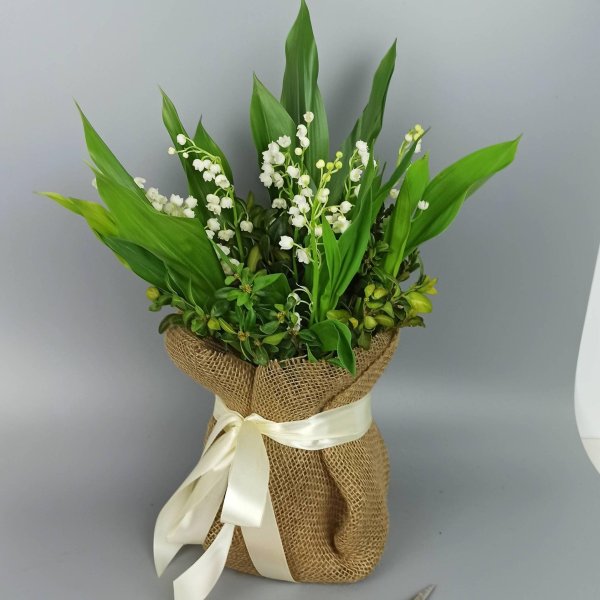 пряничный букет ландышей