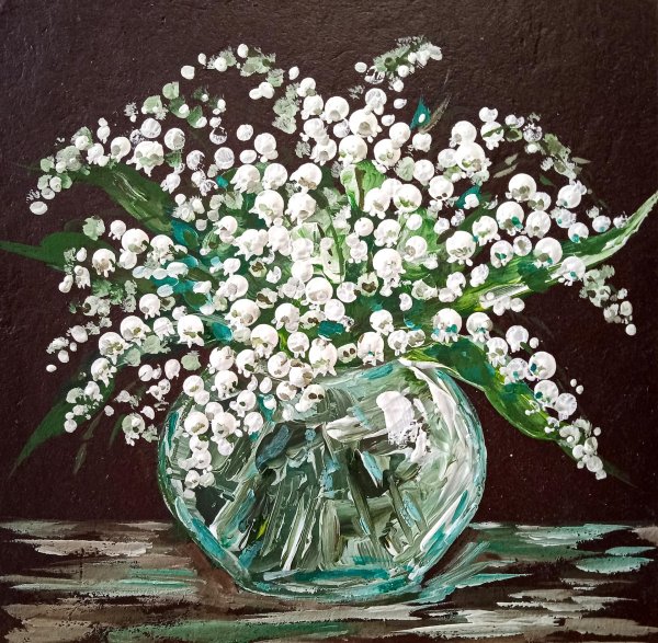 картина ландыши