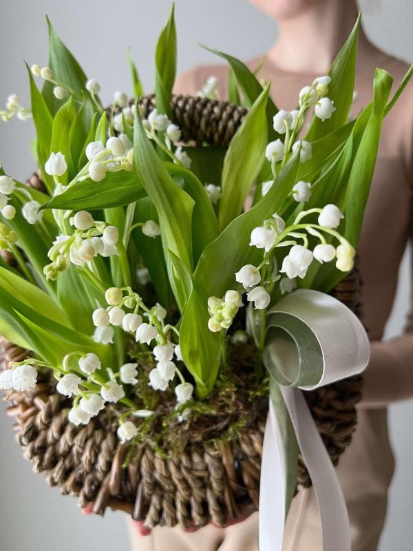 корзинка кисловодская ландыши