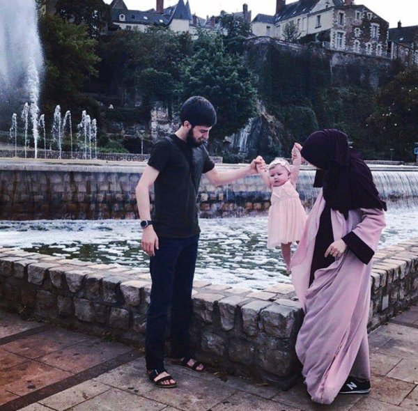 мусульманка с мужем