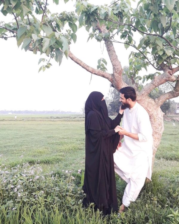 мусульманские пары без лица