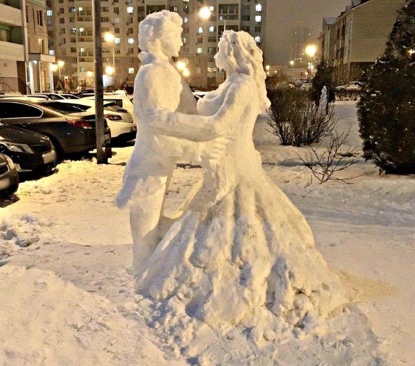 снежная фигура