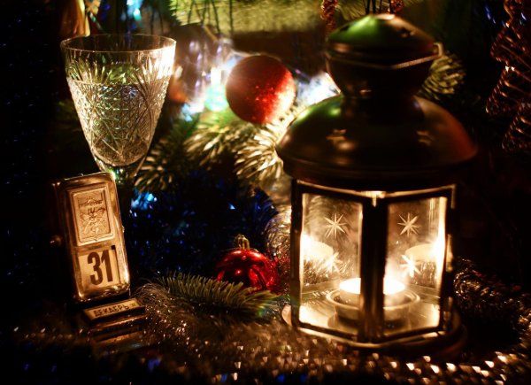 рождественские фонарики