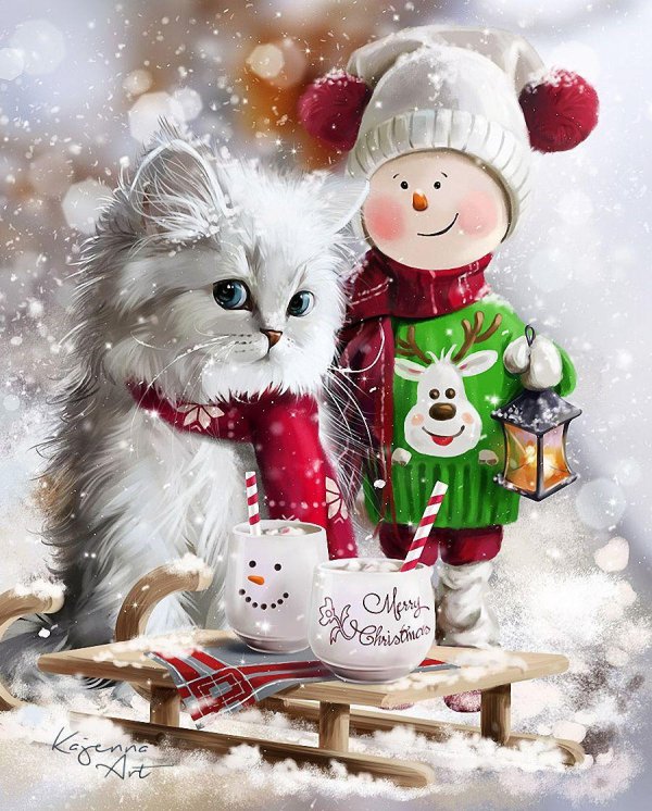 новогодние картин