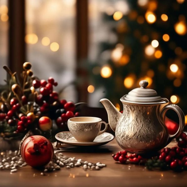 новогоднее чаепитие