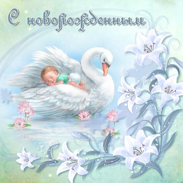 с новорожденным