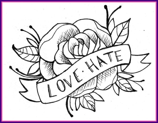 эскиз татуировка