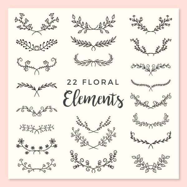 цветочные орнаменты