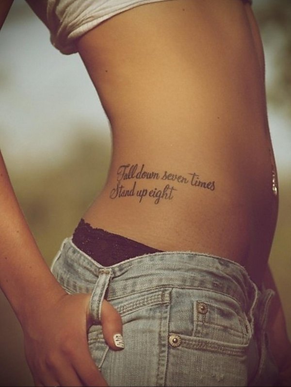женские тату надписи