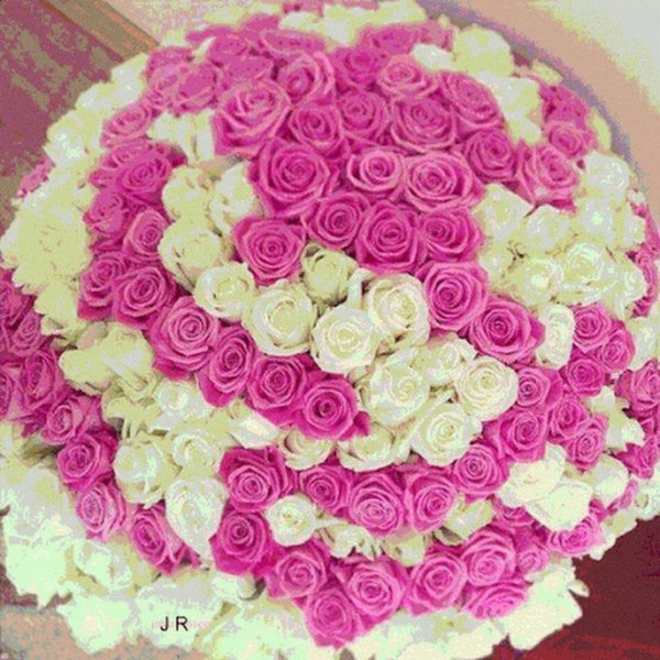 огромные букеты цветов