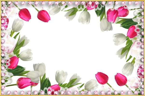 цветочная рамка