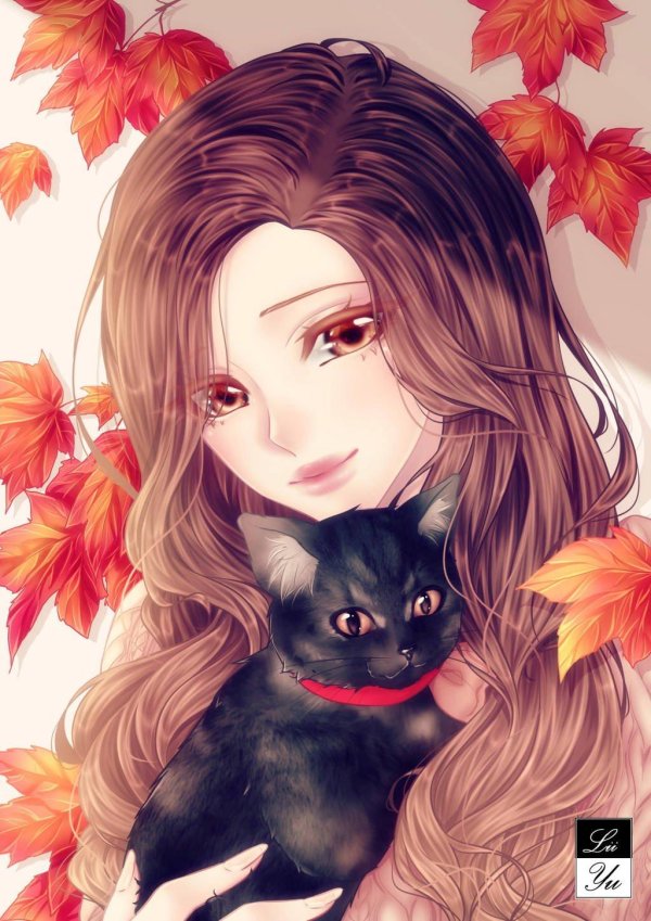 девушек аниме