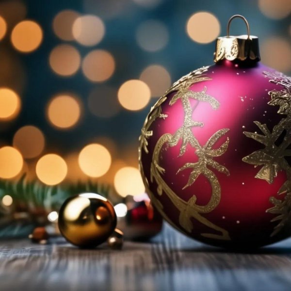 новогодние шар