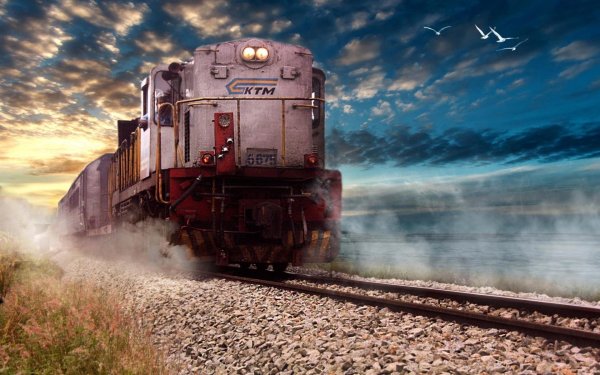 локомотив паровоз тепловоз электровоз