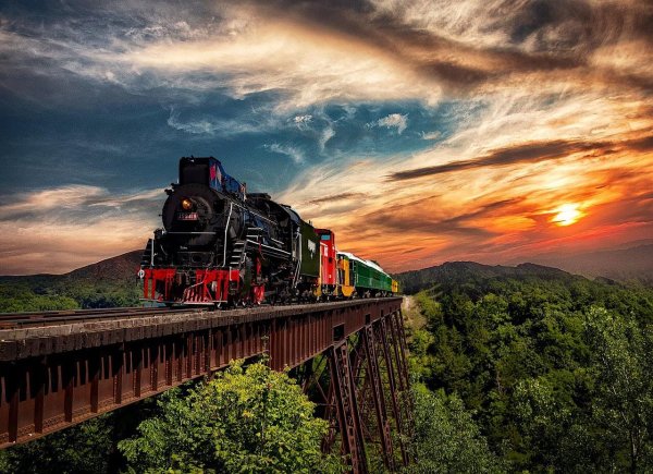 красивые фото поездов