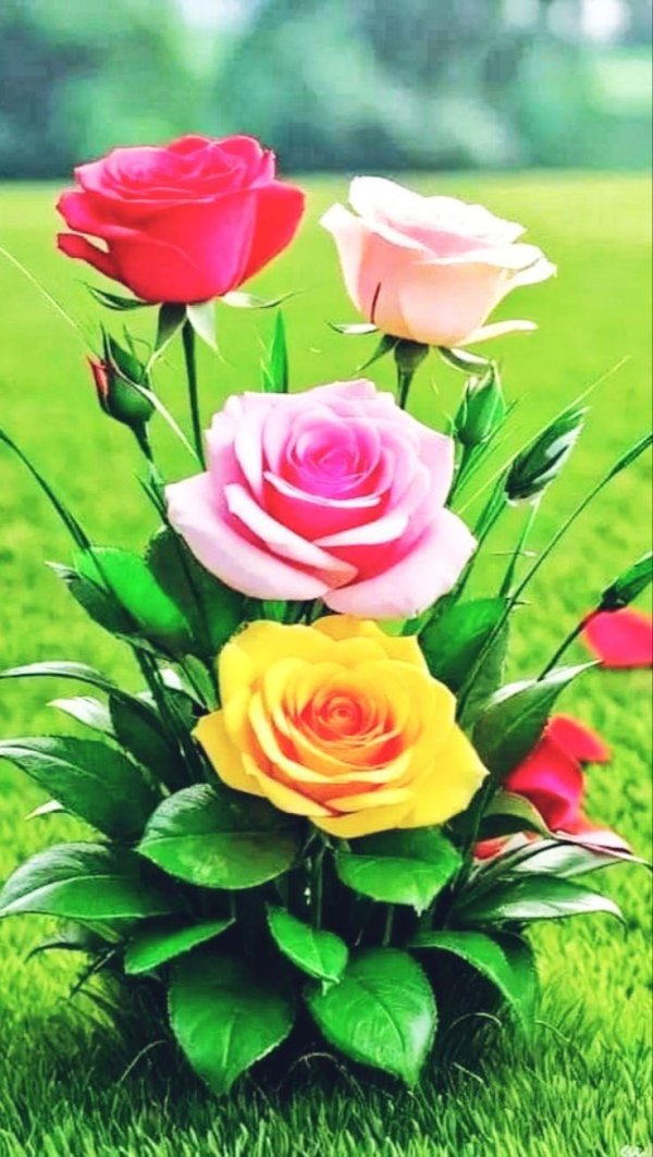 красивая цветы