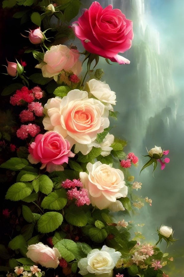 цветочные фоны