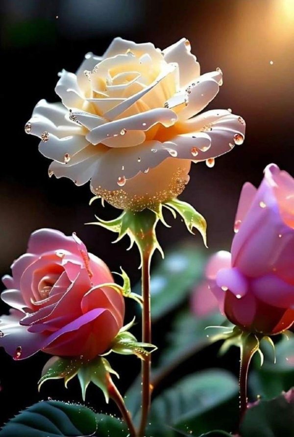 цветок красивый