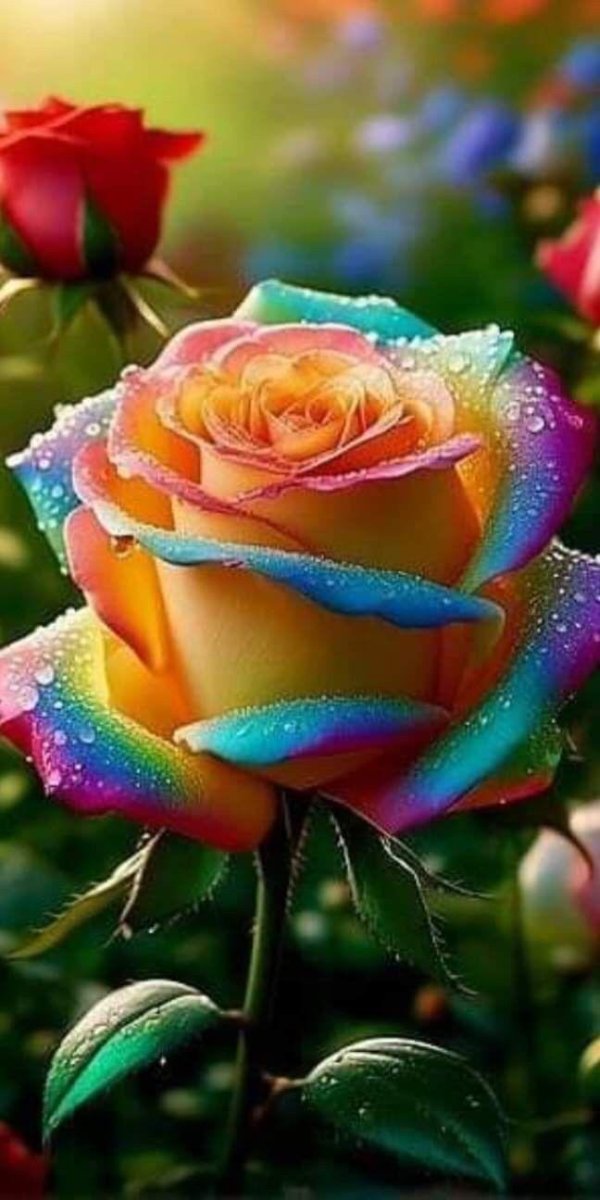 красивая цветок