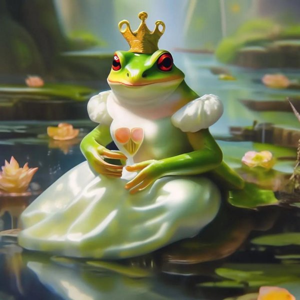 сказочная лягушка