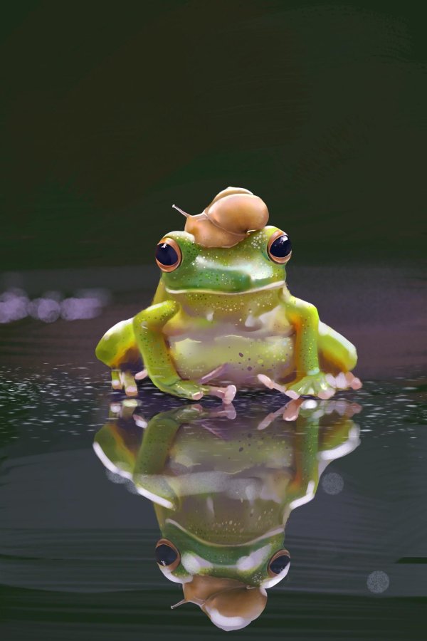 милая лягушка
