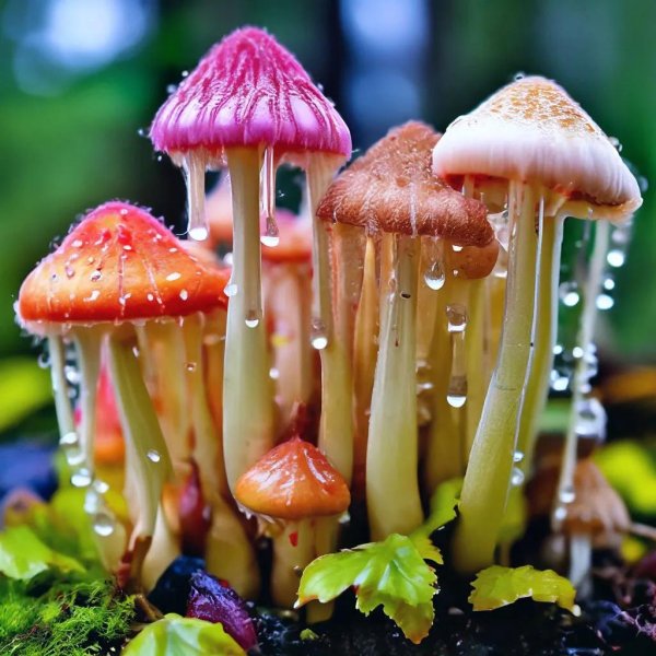 необычные грибы