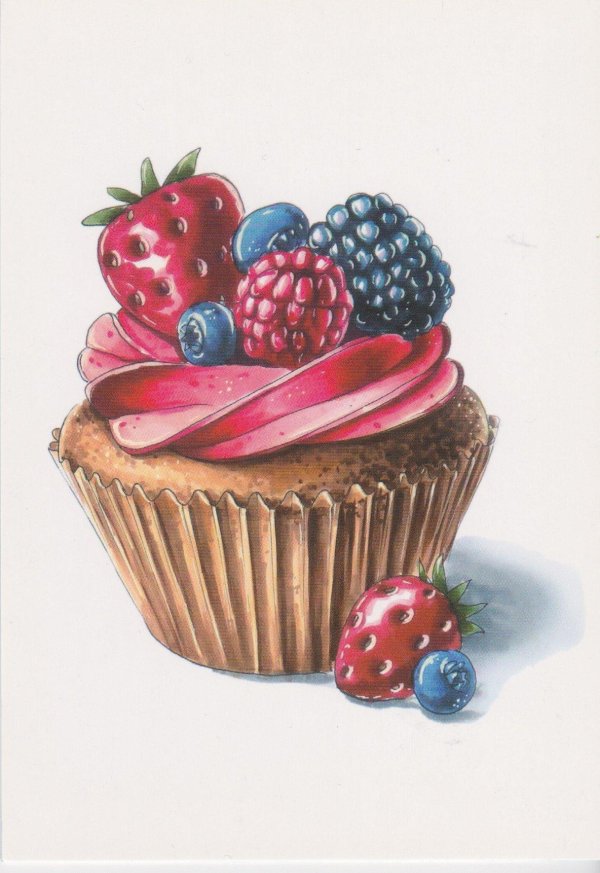 акварельные сладости