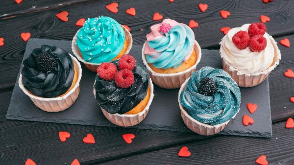 оформление капкейков