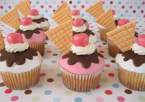 украшение капкейков